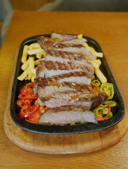 Harman Restaurant yemek sunumu